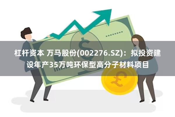 杠杆资本 万马股份(002276.SZ)：拟投资建设年产35万吨环保型高分子材料项目